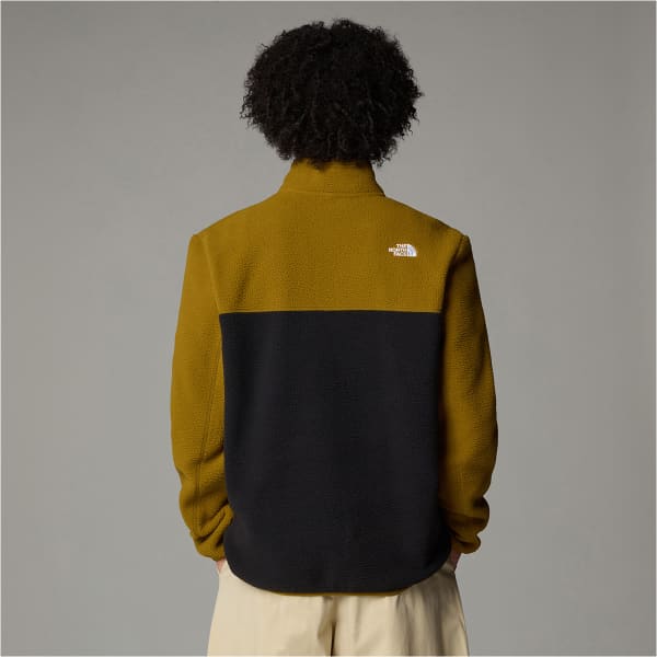 Sweat polaire THE NORTH FACE YUMIORI 1/4 ZIP TNF BLACK/MOSS GREEN/TNF BLACK