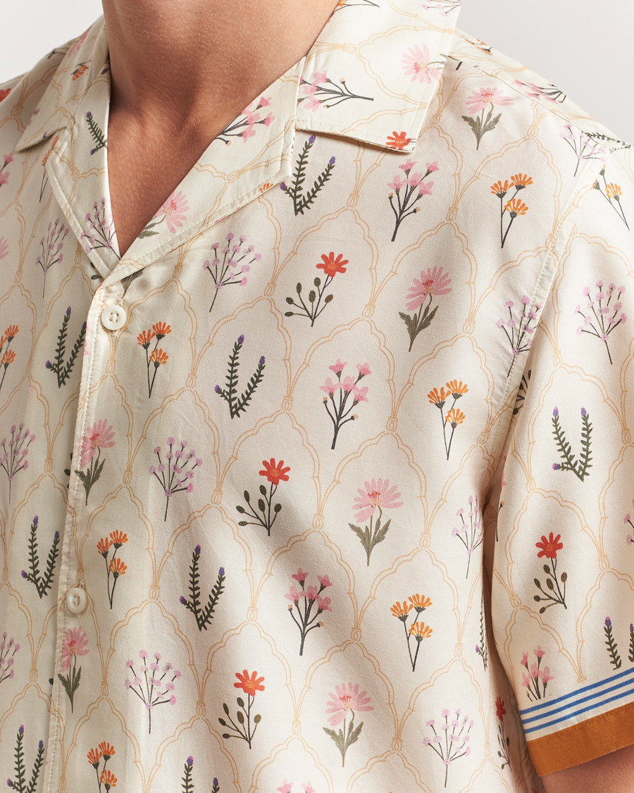 Les Deux Lucas AOP Wild Flower Shirt Ivory