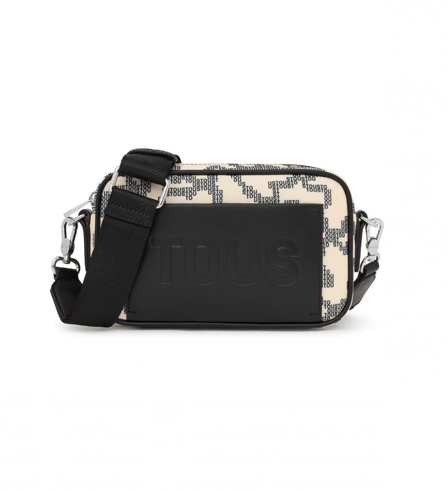 Bolsa de Ombro Tous - Repor K Pix Soft Multi Bege - 13,5 x 22 x 7 cm -