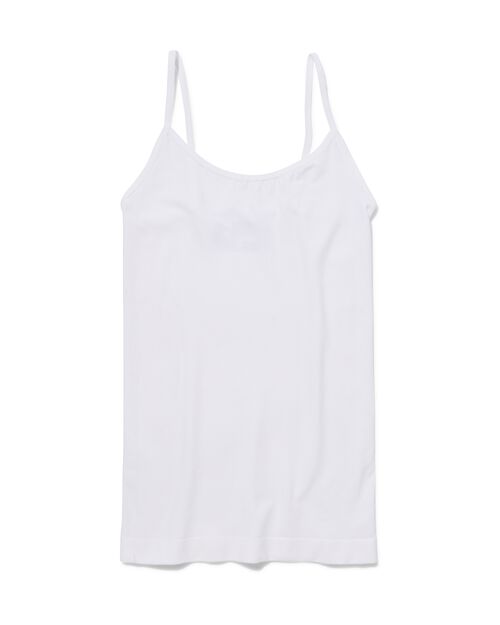 débardeur femme légèrement correcteur avec bambou blanc