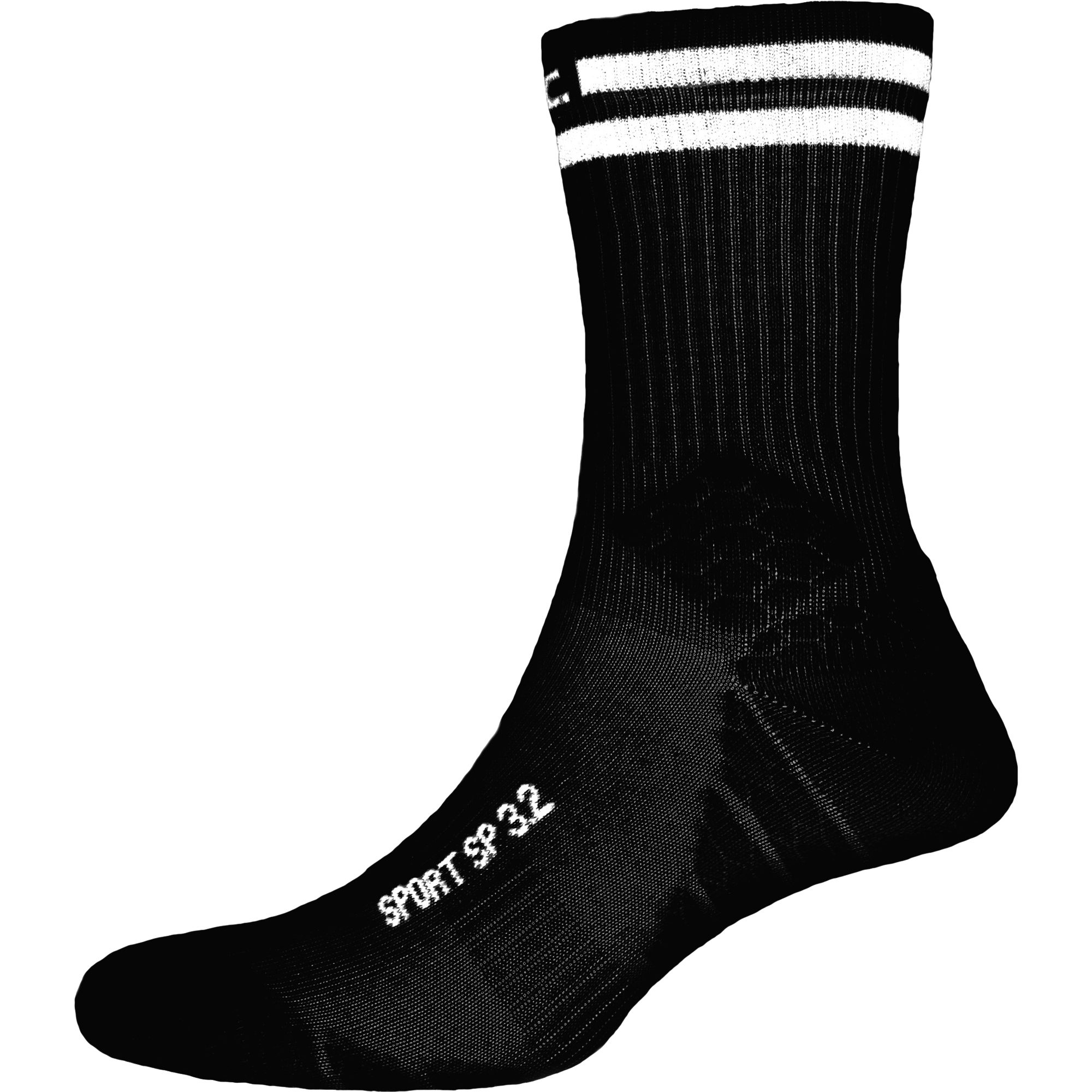 P.A.C. 3.2 Sport Recycled Stripes 2erPack Socken black