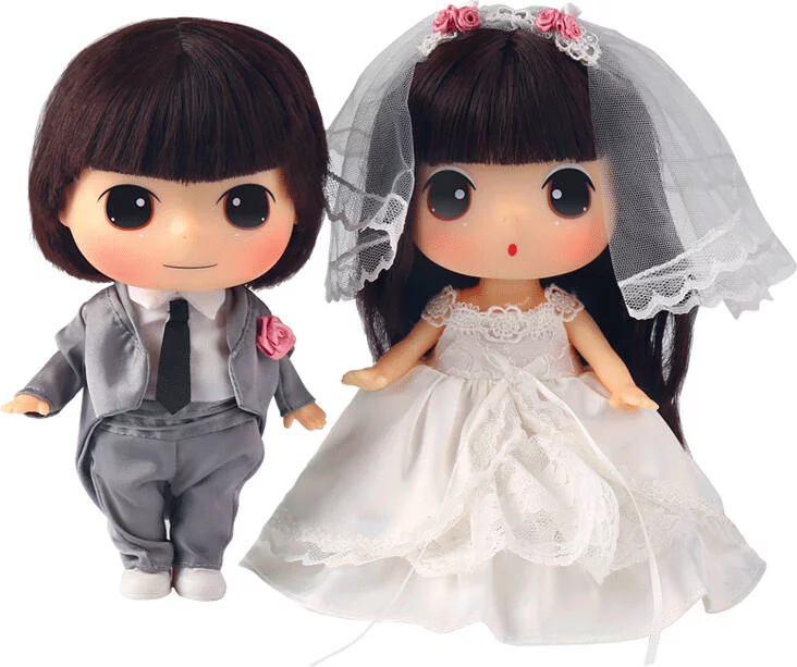 DDUNG - POUPEES LES MARIES 18 CM