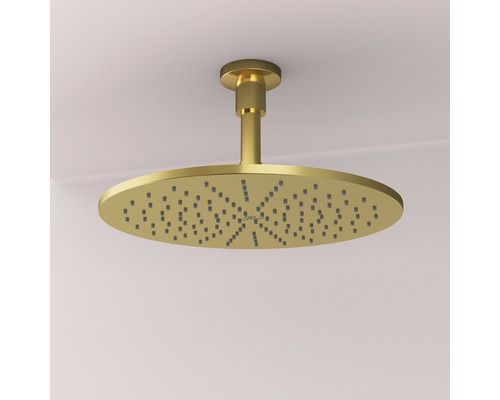 Ideal Standard Idealrain Atelier ronde douchekop Ø 300 mm geborsteld goud A5803A2