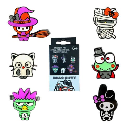 Loungefly Sanrio: Halloween Hello Kitty - Blind Enamel Pin (3DS)