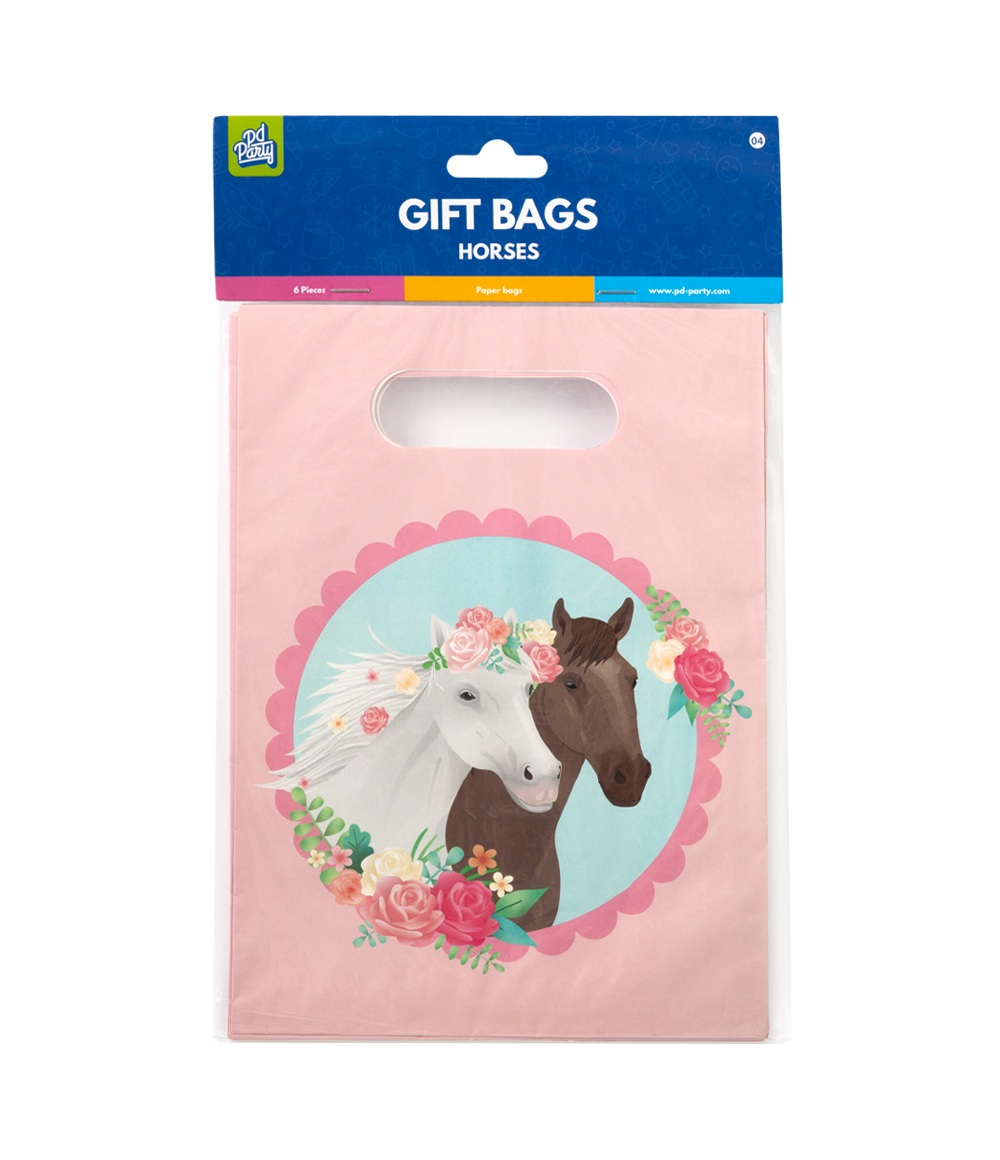 Paard Uitdeelzakjes 6st