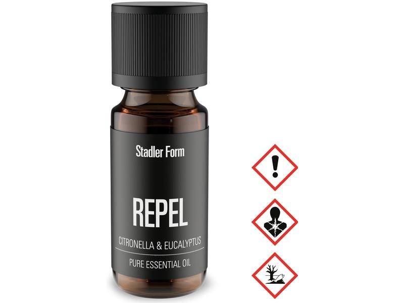 Stadler Form Duftöl Repel Citronella/Eukalyptus, 10 ml, 1 S Aromaöl für Aroma Diffuser, Luftbefeuchter und Luftwäscher