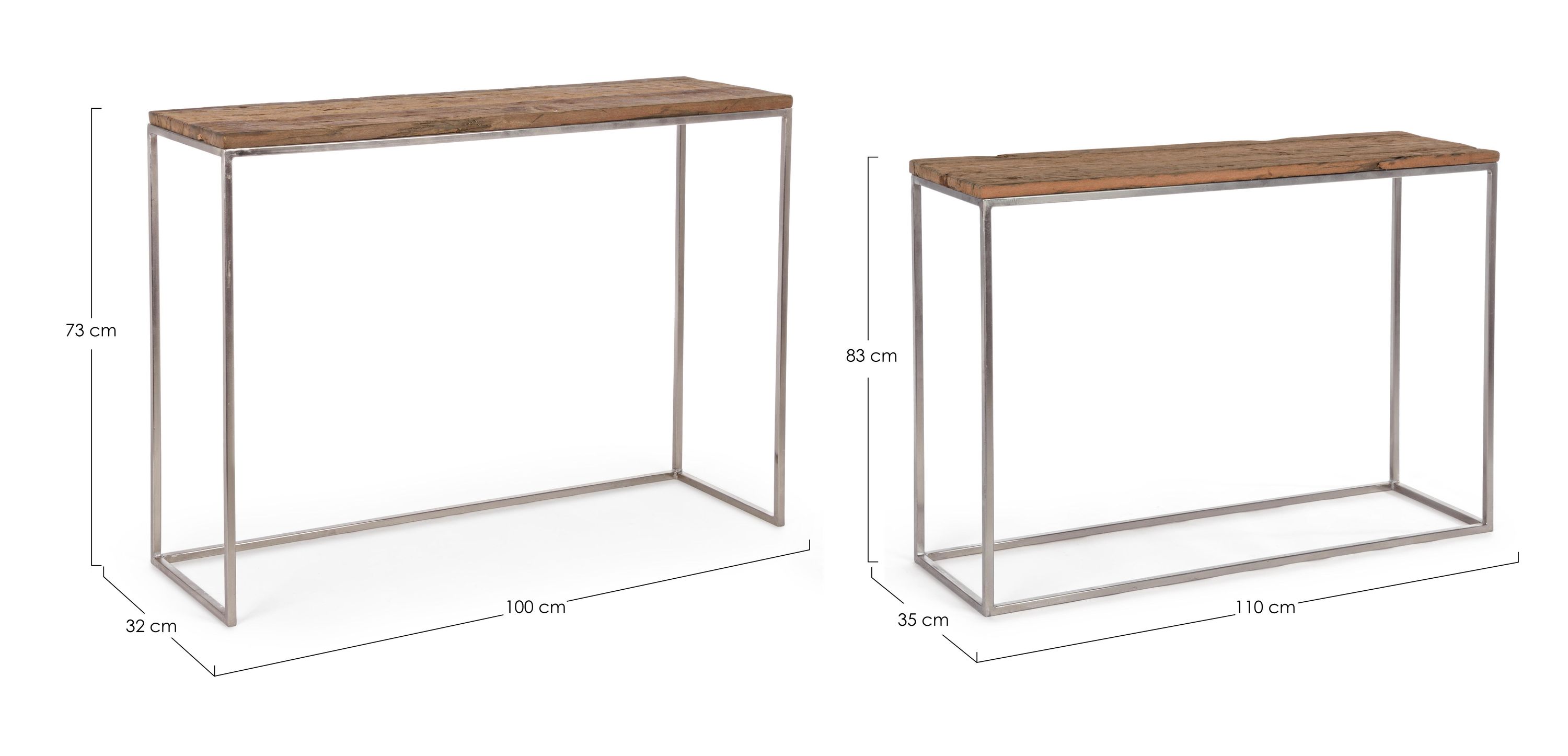 Konsolentisch RAFTER 2er Set