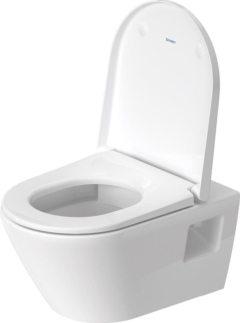 Geberit UP720 toiletset met Duravit D-Neo randloos toilet wit glans en softclose zitting