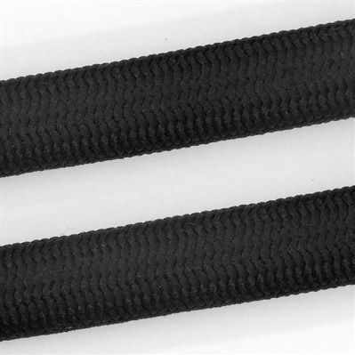 Morso - Half Slip Halsband Hond - Gerecycled - Zwart - 60x1 cm