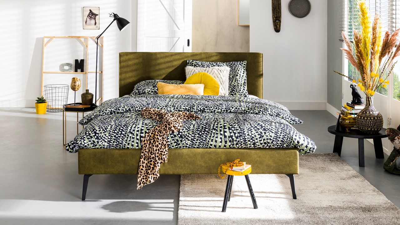 Bed Novelle groen