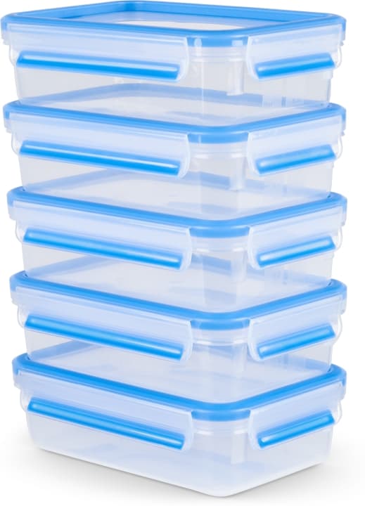 Tefal MasterSeal MealPrep-oppbevaringsboks, 5 x 0,8 L