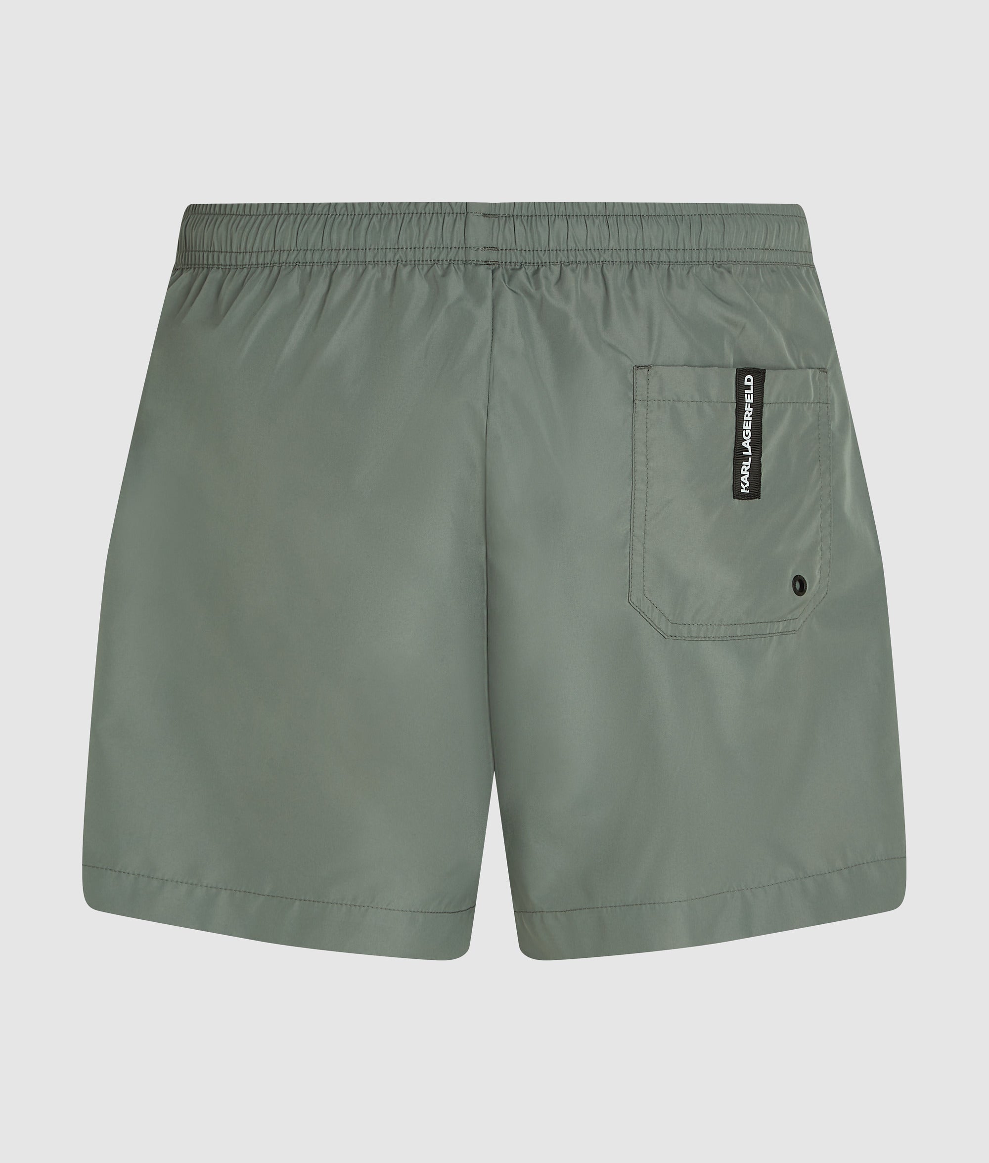 Korte boardshort met logo