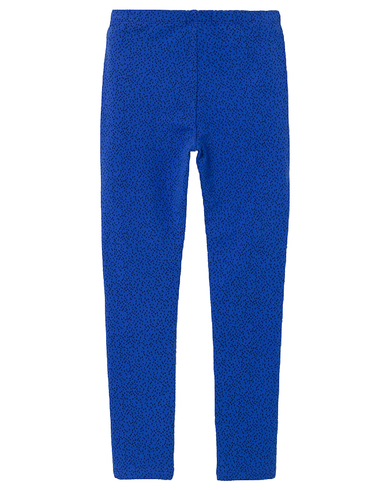Leggings NKFDAVINA BLACK DOTS in dazzling blue