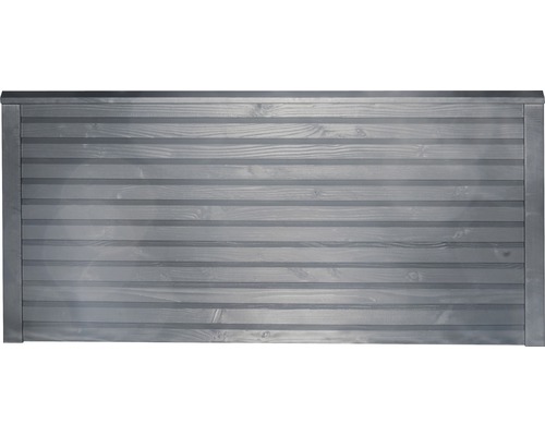 Konsta Diamond voortuinhek, 180 x 90 cm, lichtgrijs