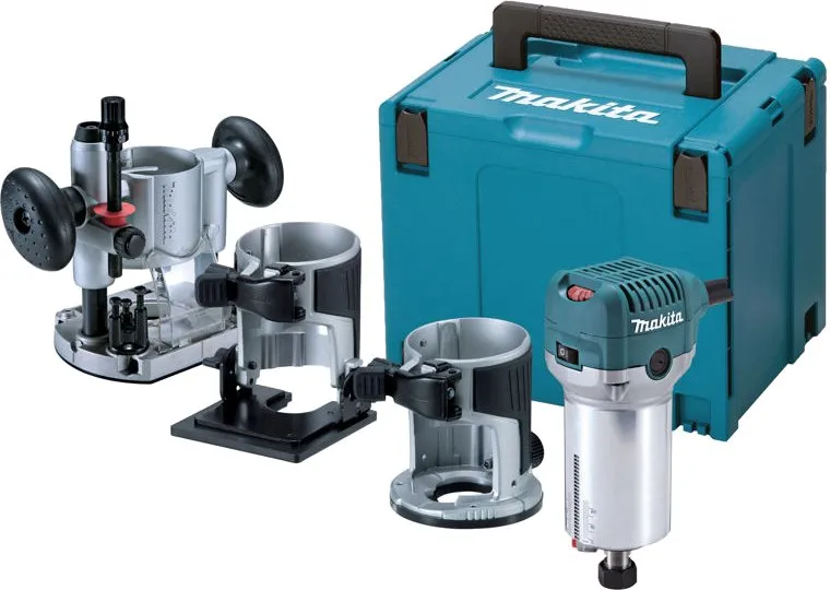 Makita RT0702CX2J - Fræsemaskine - 710 W