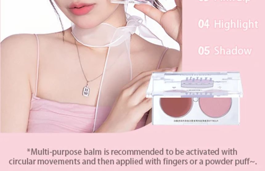 FLORTTE - Special Edition Multifunctionele Duo Blusher (4-6)
