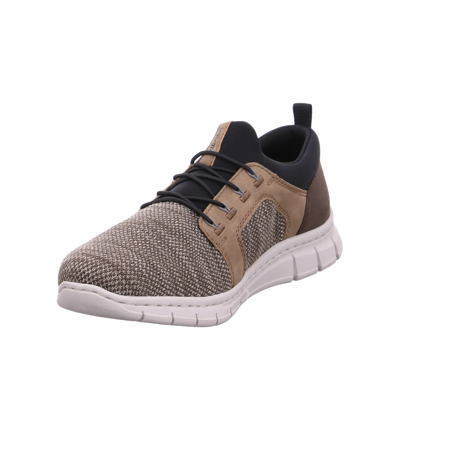 RIEKER Halbschuhe Sneaker Beige Lederimitat