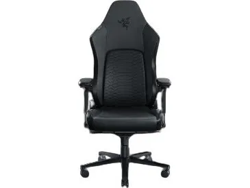Razer Iskur V2 - Spillestol - ergonomisk - armstøtter - T-formet - vippe - drejeled - syntetisk læder - sort