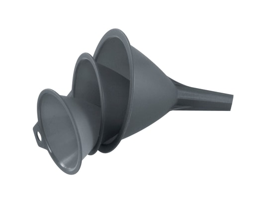 FACKELMANN - Set ustensiles de cuisine Lot de 3 entonnoirs en plastique ref.42700