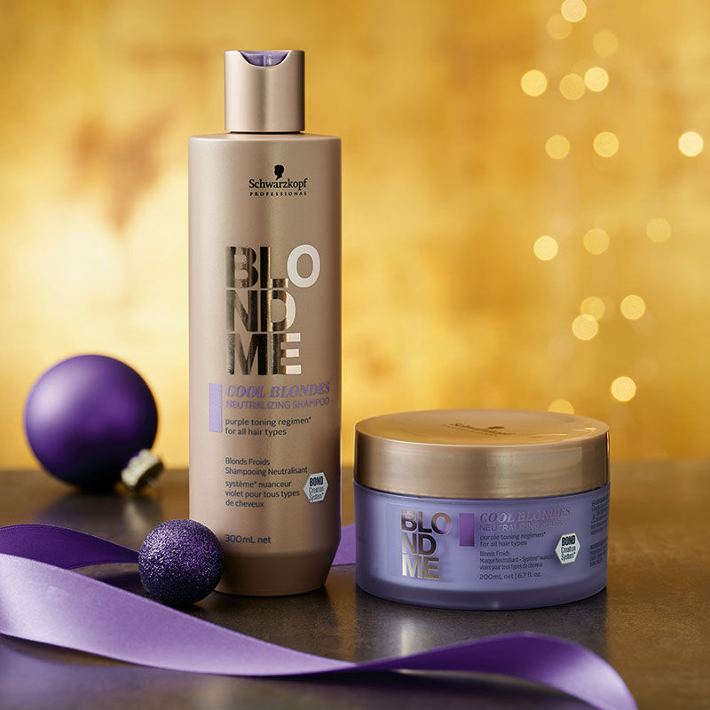 Coffret pour cheveux blond froid Blondme