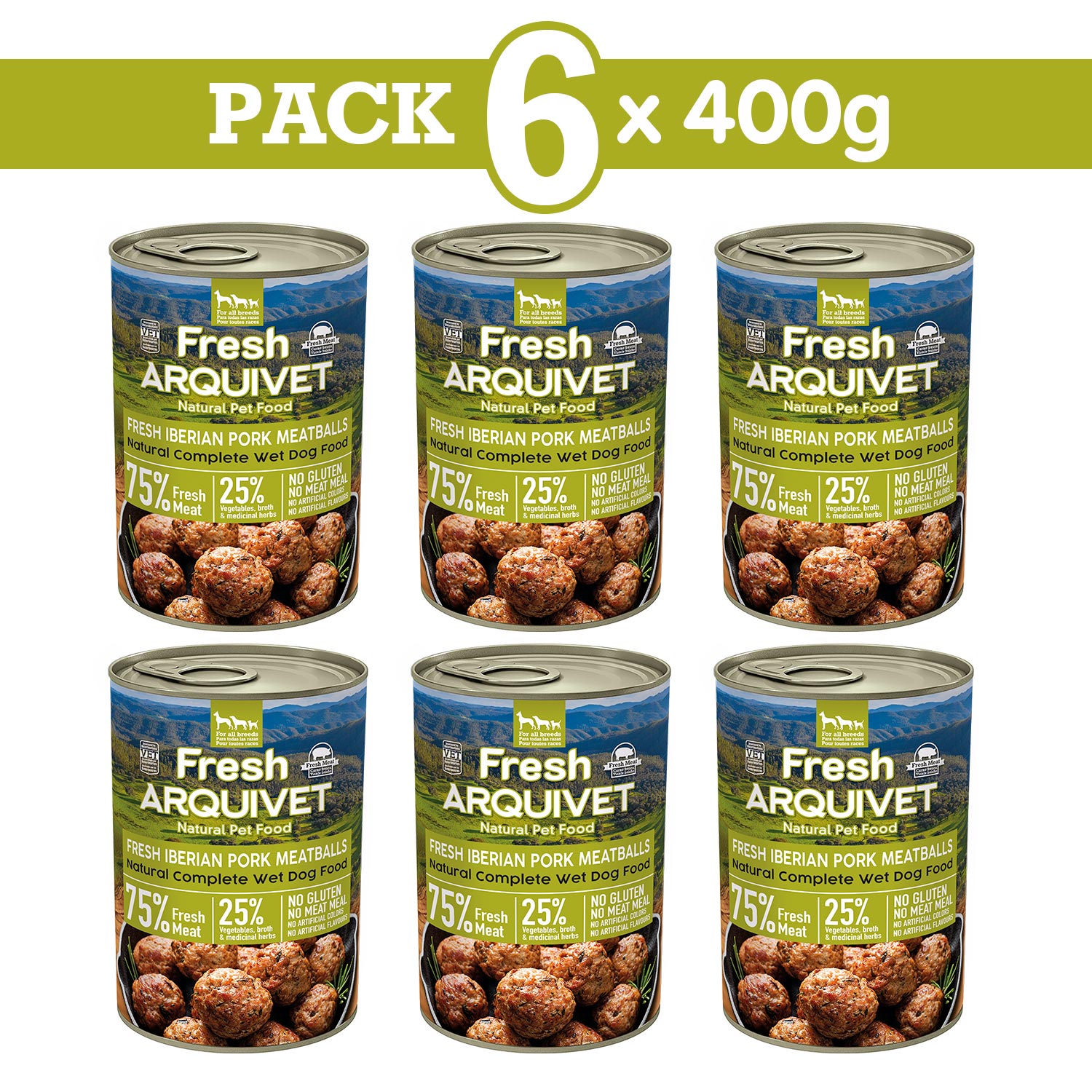 Almôndegas frescas de porco ibérico - Almôndegas com carne de porco ibérico, abóbora e feijão verde. - 400g