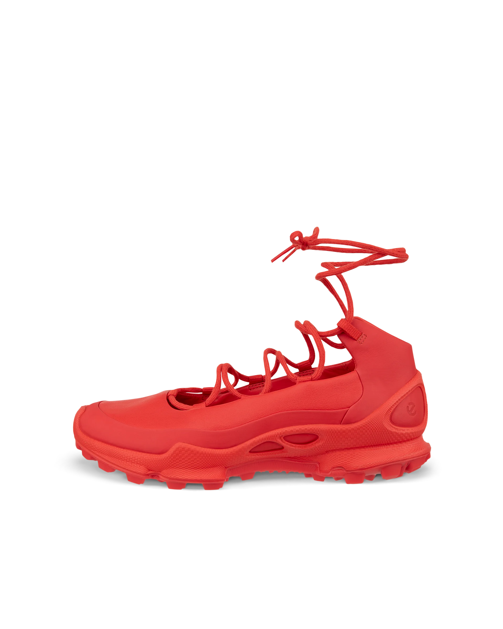 ECCO BIOM C-TRAIL W Damen Ledersneaker Rot