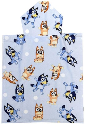 Bluey Badeponcho, Lyseblå