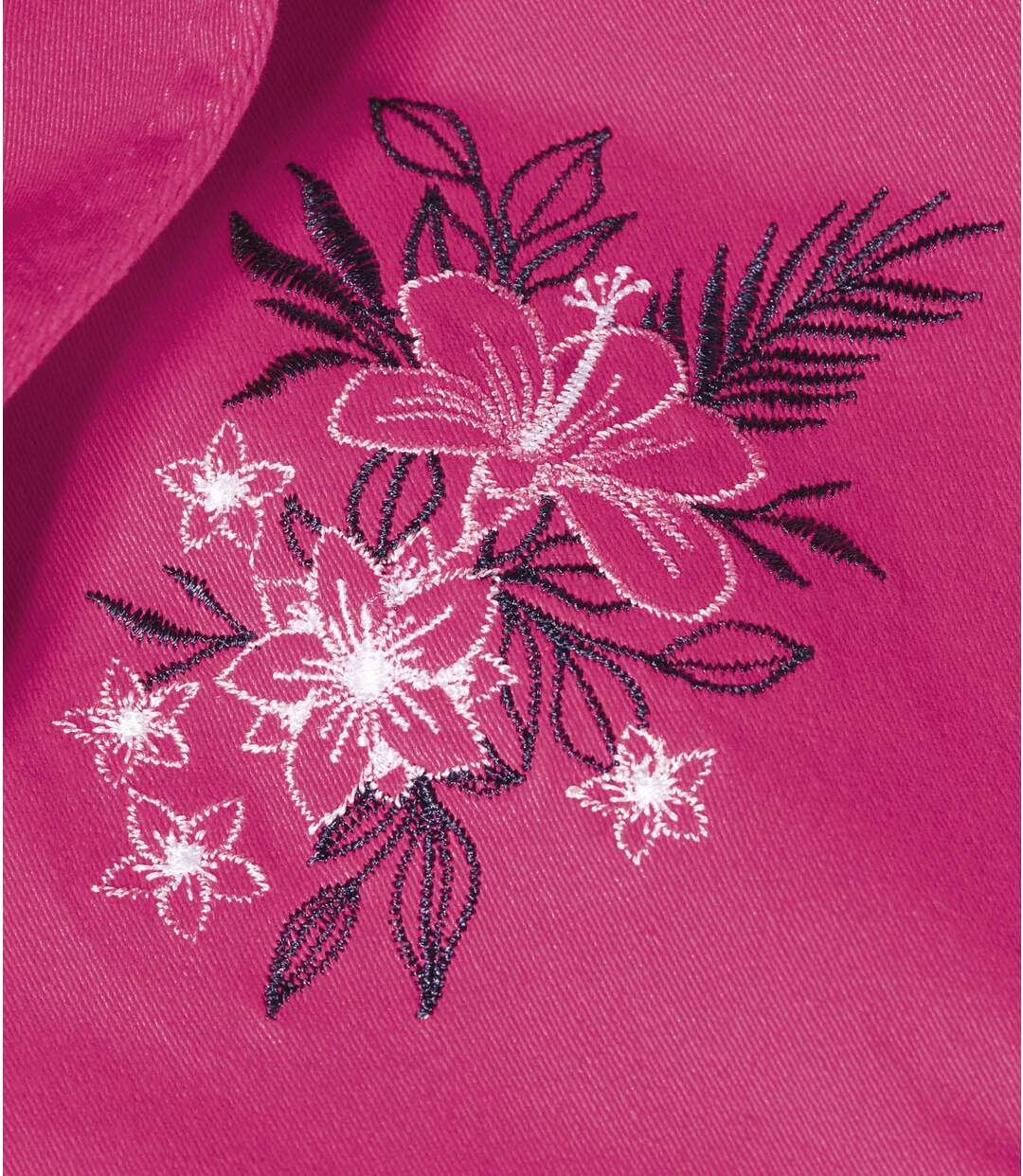 Veste en Twill Brodée