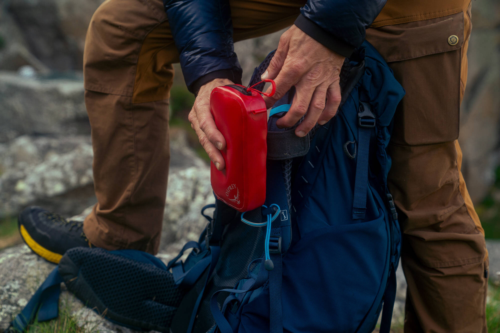 Osprey Pack Pocket Waterproof<br> Vanntett ekstralomme til ryggsekk