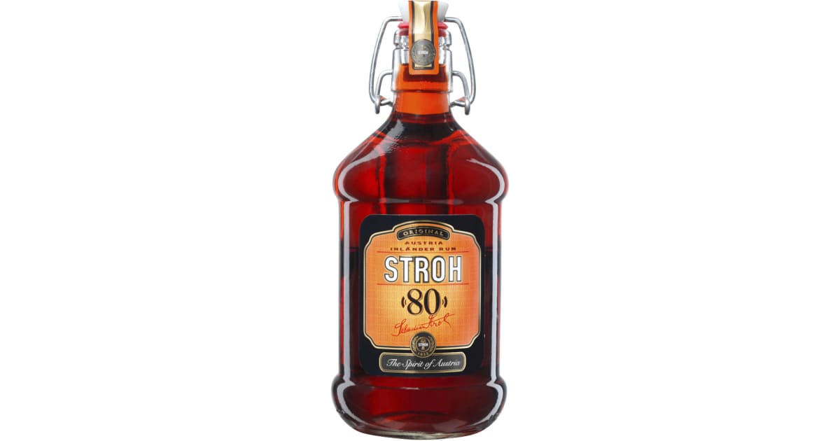 STROH Rum 80% 0,2 Liter (Einweg)