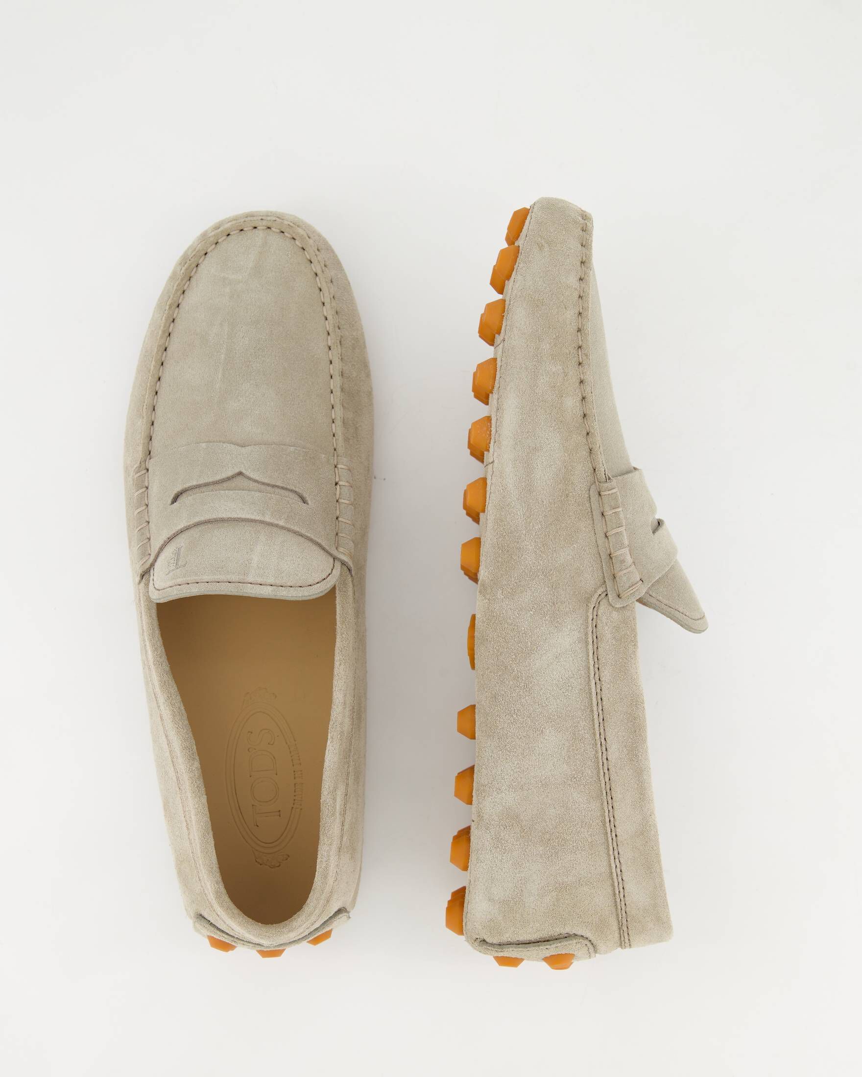TOD´S| Herren Loafer VELOUR MOCASSINO MACRO GOMMINO