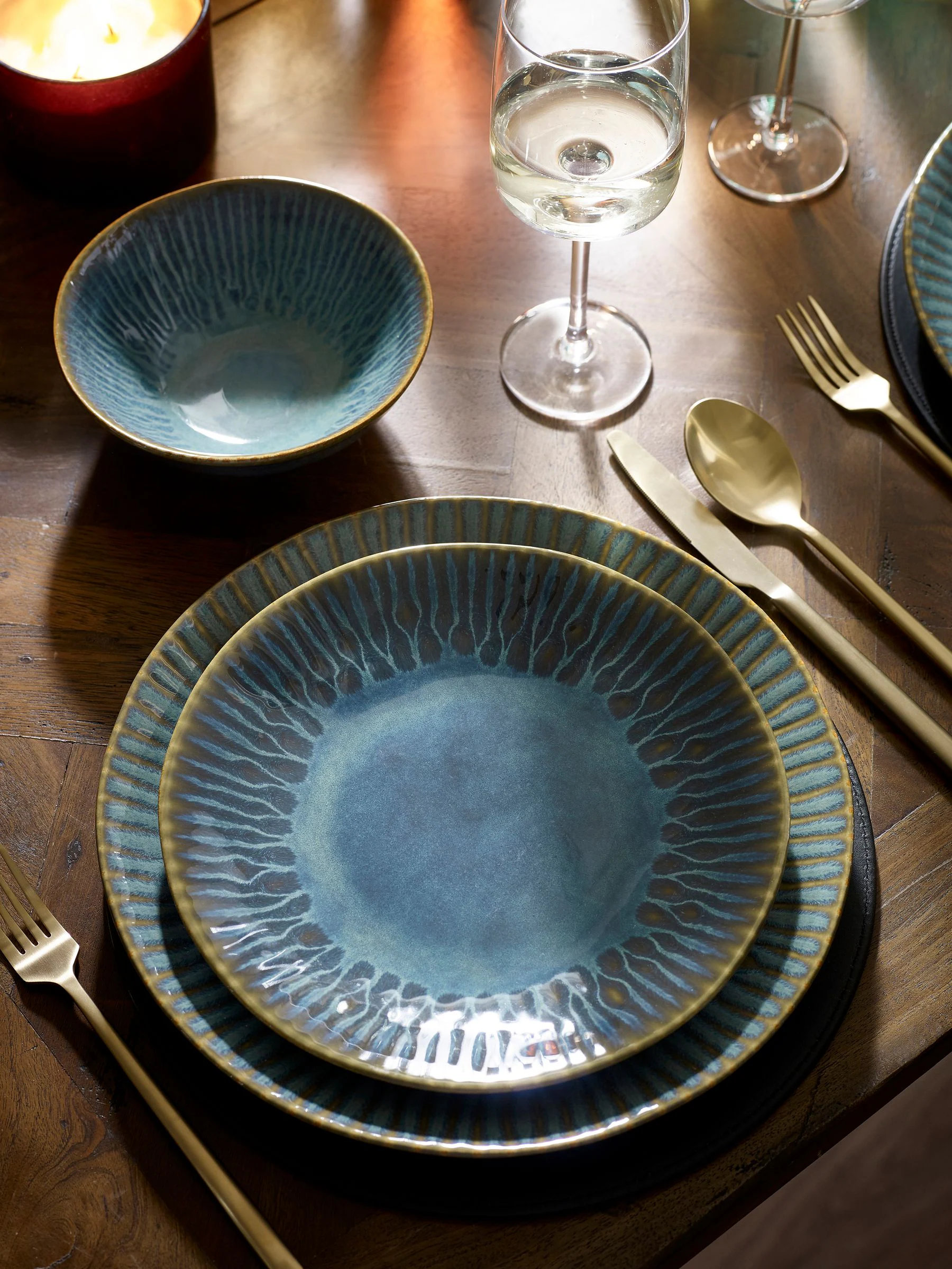 12-delig Collins dinerservies