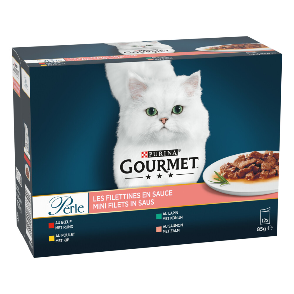 Gourmet Perle Mini Filets Multipack Classic in Saus12 x 85 gr