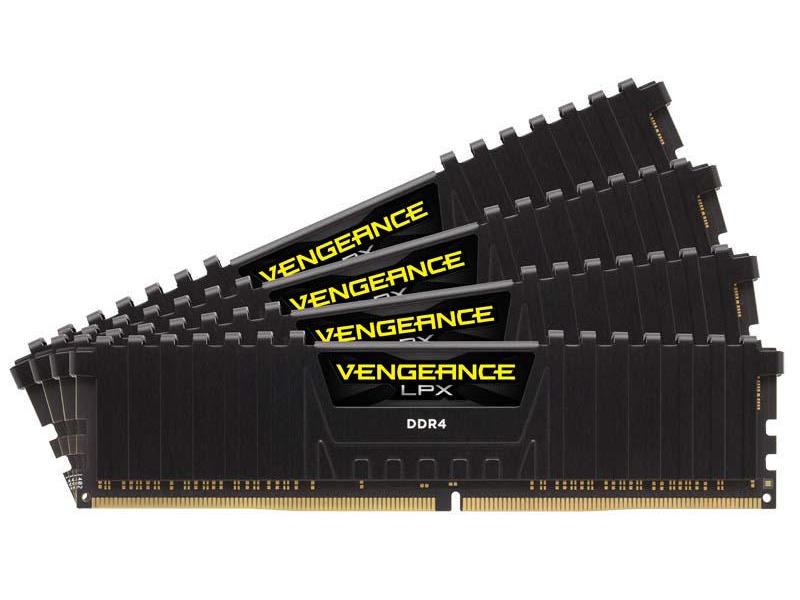 Corsair DDR4-RAM Vengeance LPX Black 2666 MHz 4x 8 GB High-Performance Arbeitsspeicher