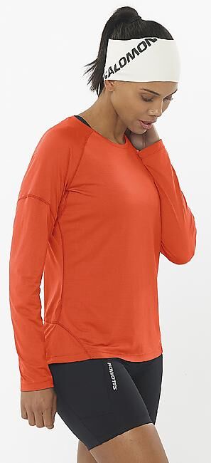 SALOMON - T-SHIRT ML CROSS RUN LS TEE W