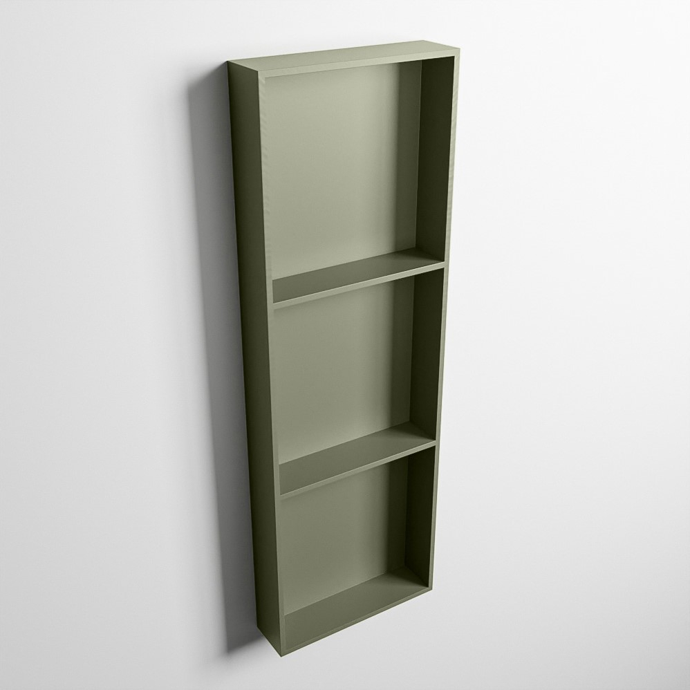 Mondiaz Easy nis 90x30x8cm 3 vakken army