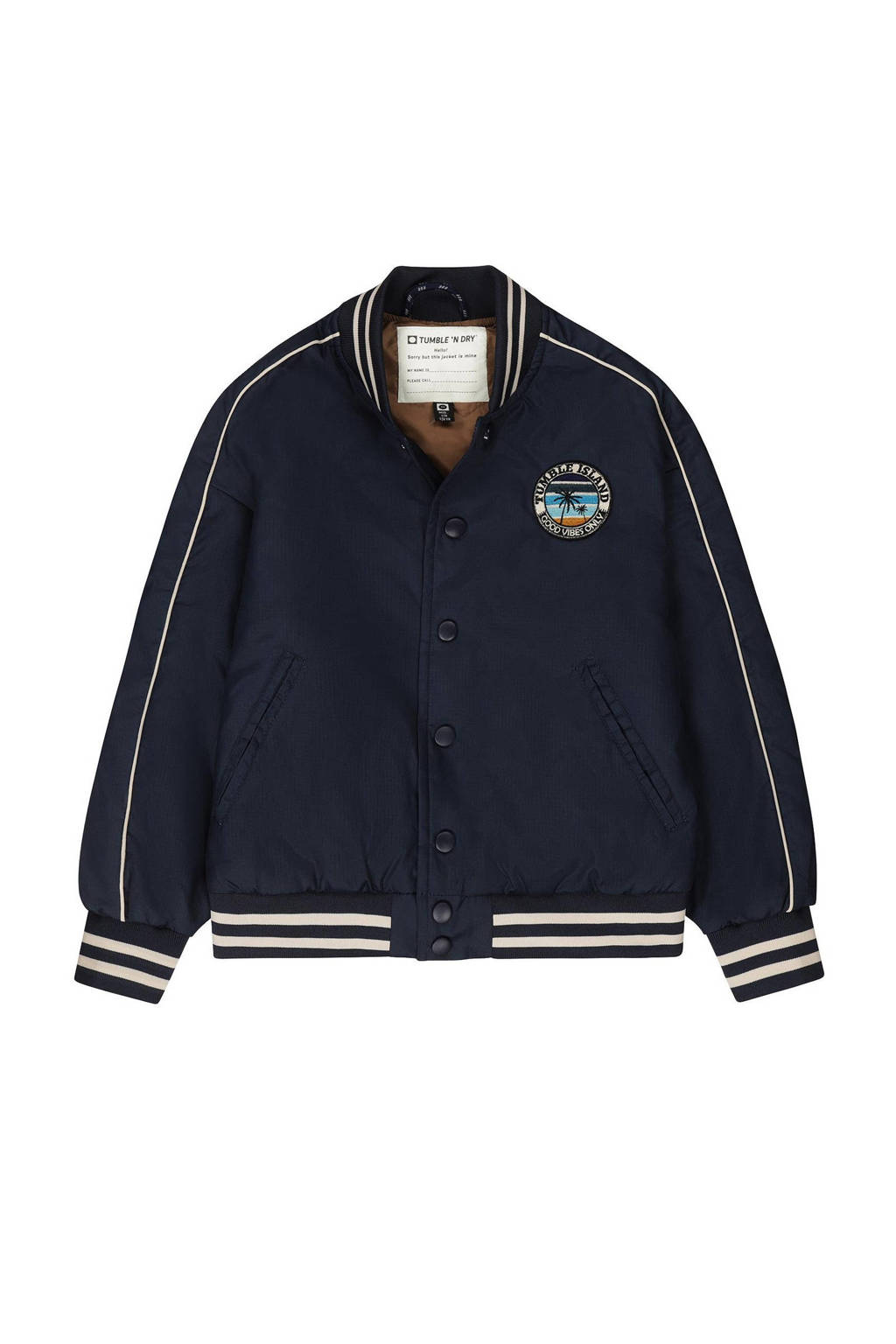 Tumble 'n Dry bomberjack zomer Sevan navy blauw