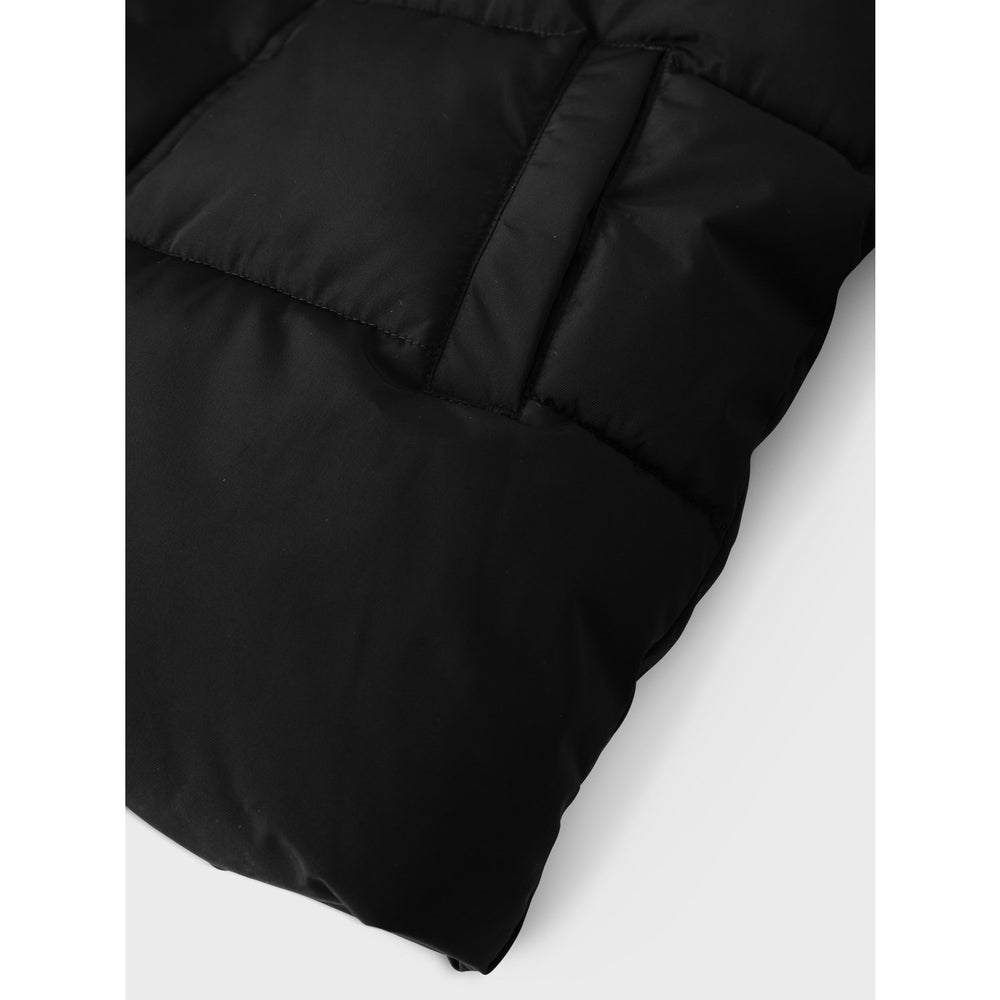 Køb Name It Black Medow03 Jakke Solid Fo Noos
