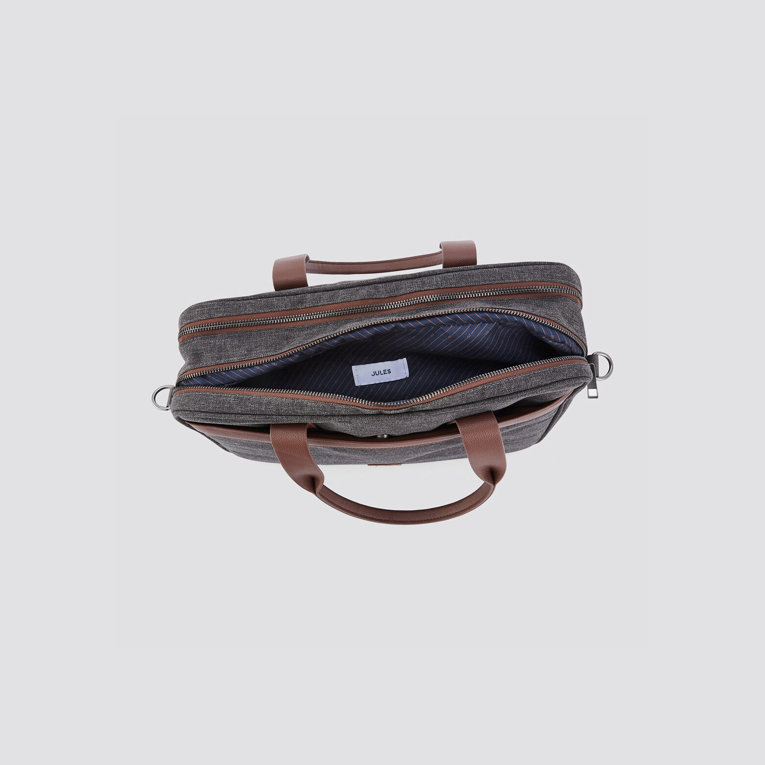 Sac d'ordinateur Gris moyen
