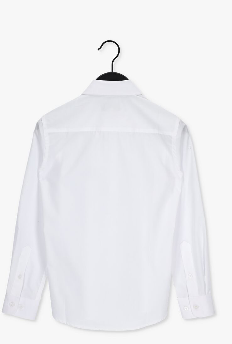 HOUND witte hound klassiek overhemd basic shirt l/s