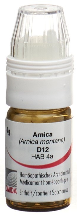 Omida Arnica montana Glob 12 D mit Dosierhilfe 4 g