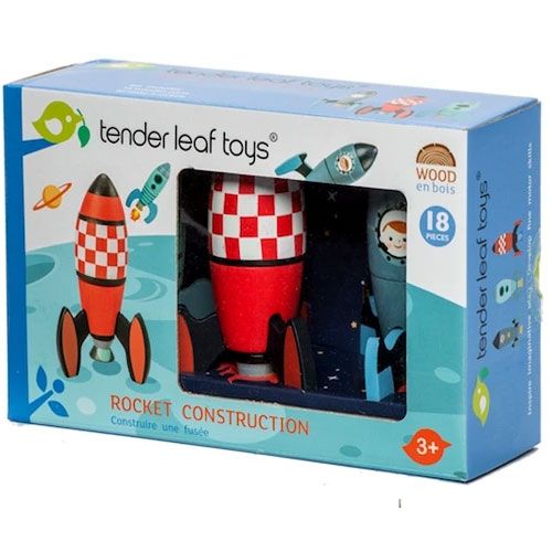 Tender leaf toys bouwset raketten