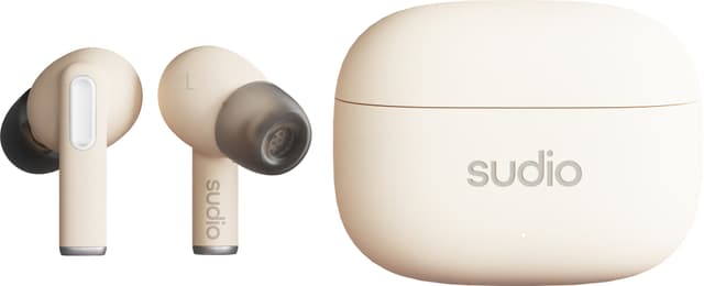Sudio A1 Pro true wireless in-ear høretelefoner (sandfarvet)
