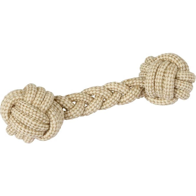 Hundespielzeug - Kauknoten - beige