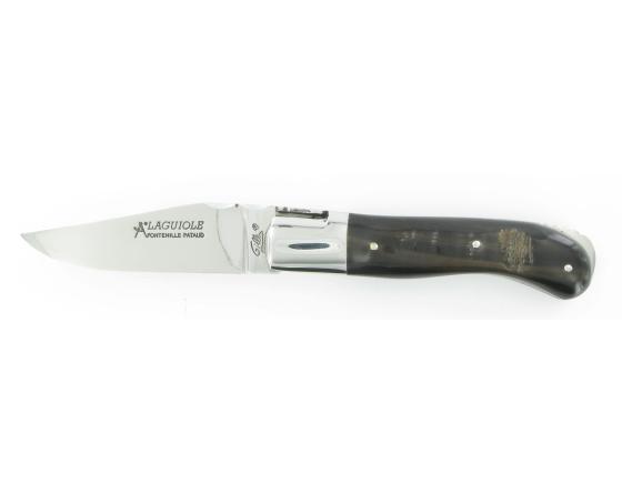 Laguiole Gentleman Buffle brut Couteau de Poche - Laguiole par Fontenille Pataud