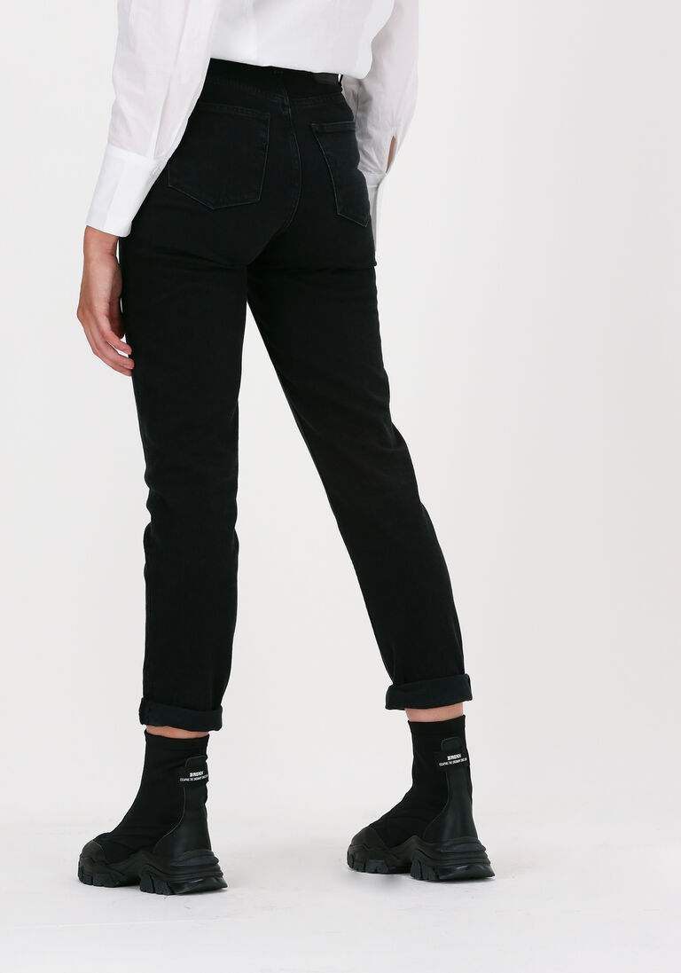 SELECTED FEMME zwarte selected femme slim fit jeans slfamy hw slim beauty bla jean