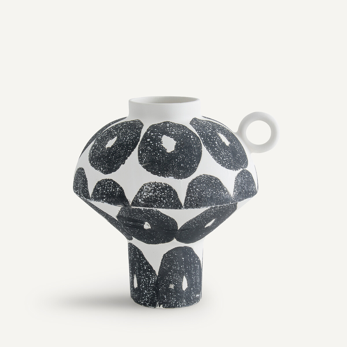 AM.PM<br>Vaso em cerâmica fosca salpicada, estilo bretão