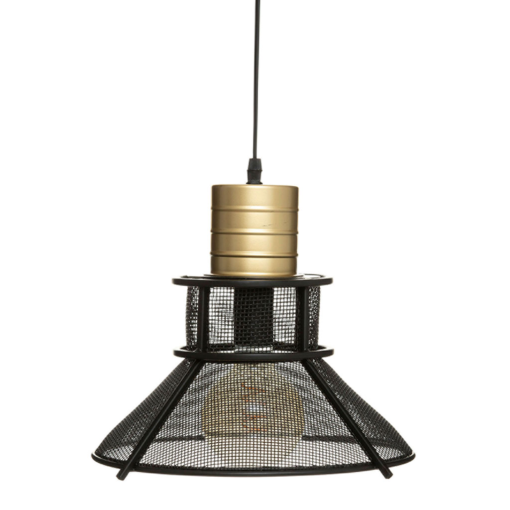 Suspension rodo industrielle noire D32cm