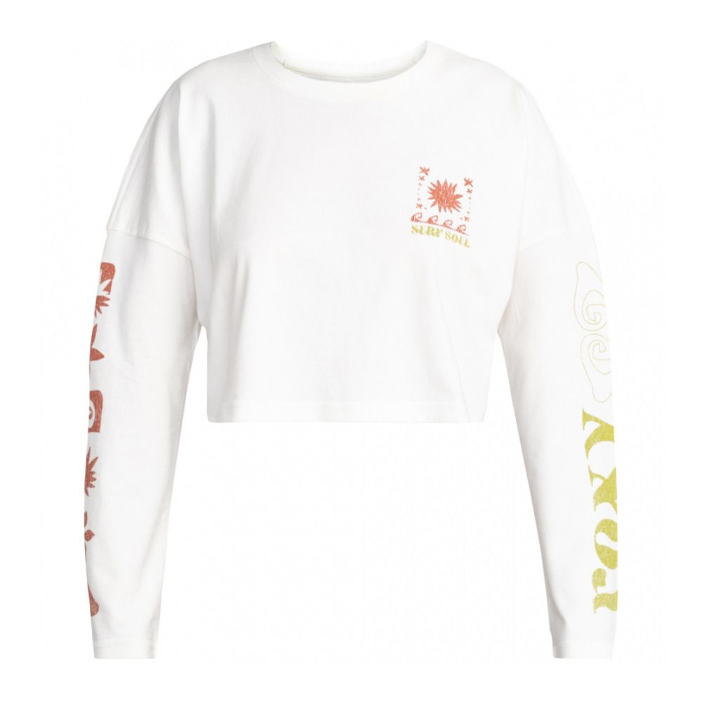 Roxy DESIRE LOVE A - Tee-shirt Femme snow white