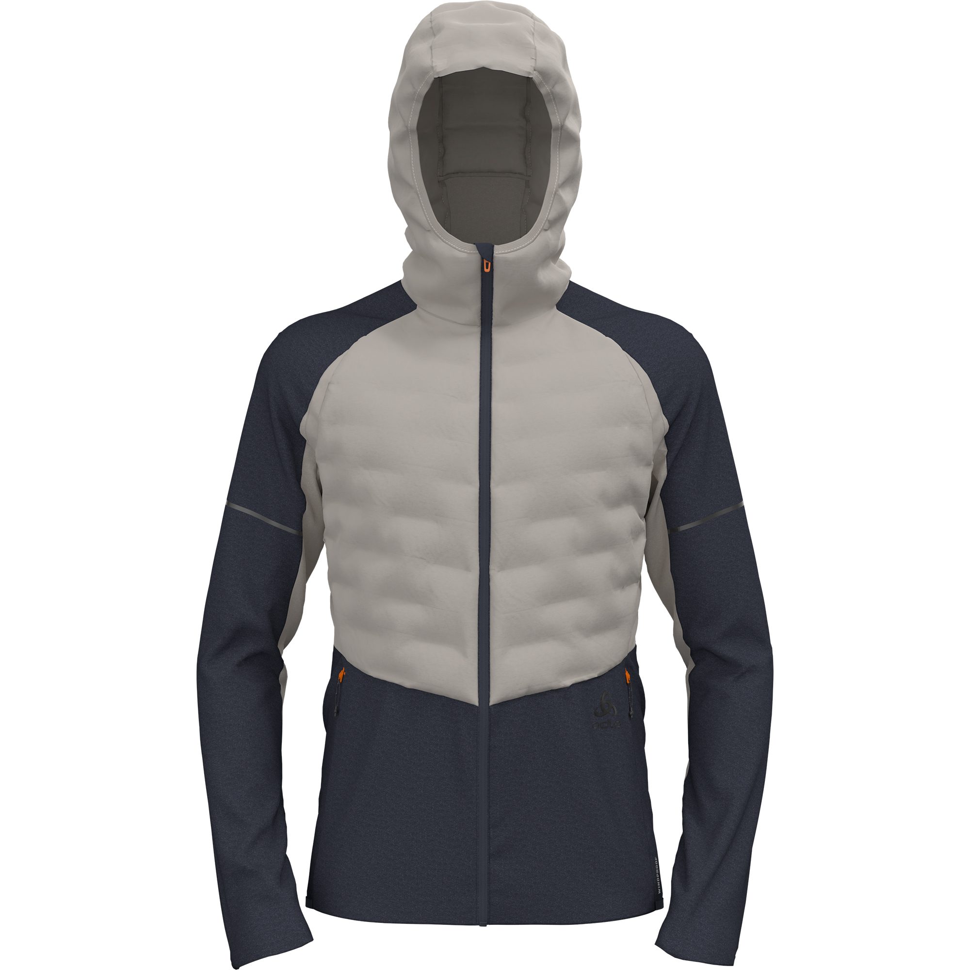 Odlo Zeroweight Insulator Laufjacke Herren silver cloud